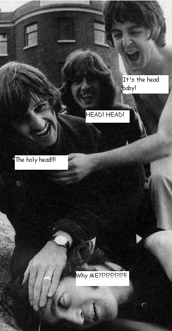 It's the holy head of Johnny!